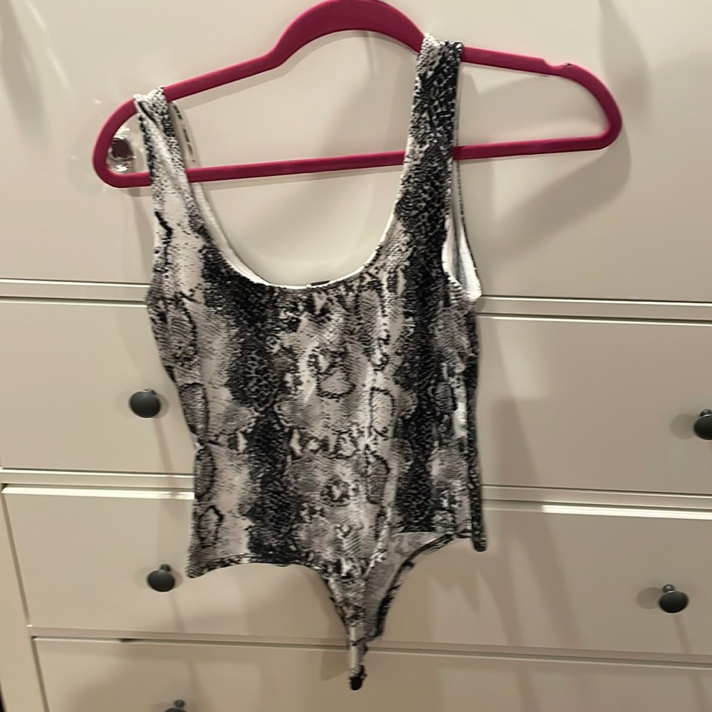 Snake skin body suit